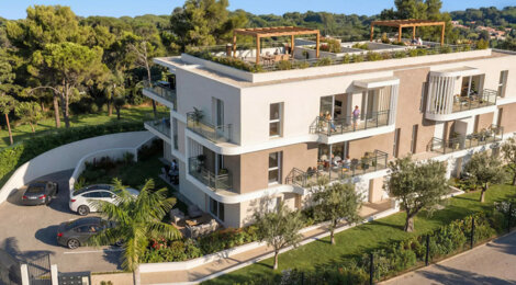 Programme immobilier neuf LES TERRASSES D’OLIVIA - Antibes entre nature et Sophia Antipolis dans un cadre intimiste (06600) - Référence : 17155