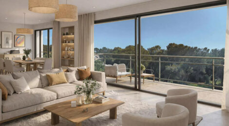 Programme immobilier neuf LES TERRASSES D’OLIVIA - Antibes entre nature et Sophia Antipolis dans un cadre intimiste (06600) - Référence : 17155