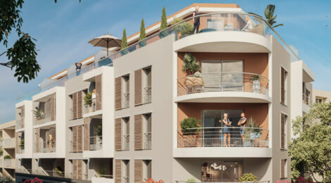 Programme immobilier neuf VILLAZUR - Antibes Juan les Pins cadre paisible avec appartements lumineux (06600) - Référence : 16786