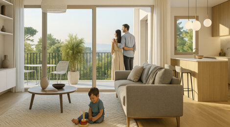 Programme immobilier neuf ORNELLA - Antibes Juan-les-Pins résidence de standing proche de la plage (06600) - Référence : 13242