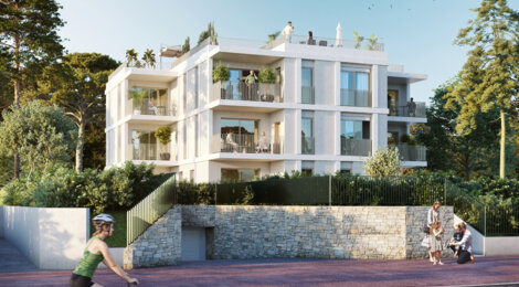 Programme immobilier neuf ORNELLA - Antibes Juan-les-Pins résidence de standing proche de la plage (06600) - Référence : 13242