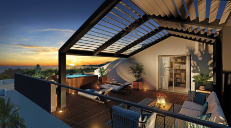 Programme immobilier neuf VILLA BAHIA - Antibes Juan-les-Pins résidence non loin de la plage (06600) - Référence : 17077