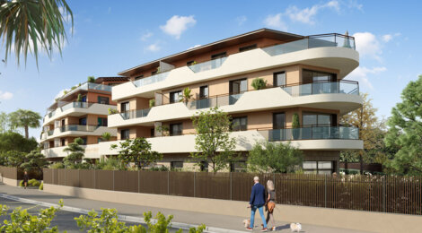 Programme immobilier neuf Dora Mare - Antibes proche des plages et de Sophia Antipolis (06600) - Référence : 18355