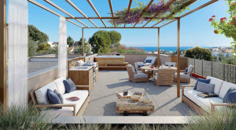 Programme immobilier neuf LUMINEA - Antibes résidence contemporaine entre colline et mer (06600) - Référence : 14346