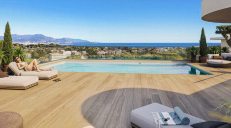 Programme immobilier neuf Eminence - Antibes vivre entre pinède et mer quartier Terriers (06600) - Référence : 17129