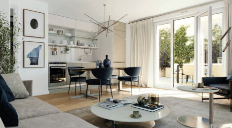 Programme immobilier neuf Les Cottages Léonard de Vinci - Antony : appartements et maisons neuves proche de la ligne 18 Antonypôle (92160) - Référence : 15069