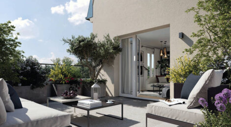 Programme immobilier neuf Les Cottages Léonard de Vinci - Antony : appartements et maisons neuves proche de la ligne 18 Antonypôle (92160) - Référence : 15069