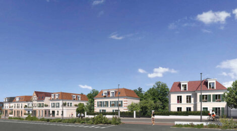 Programme immobilier neuf Les Cottages Léonard de Vinci - Antony : appartements et maisons neuves proche de la ligne 18 Antonypôle (92160) - Référence : 15069
