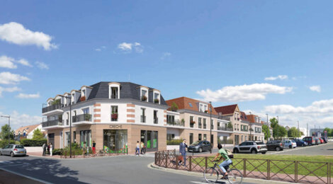 Programme immobilier neuf Les Cottages Léonard de Vinci - Antony : appartements et maisons neuves proche de la ligne 18 Antonypôle (92160) - Référence : 15069