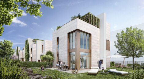 Programme immobilier neuf Villa des Muses - Place et Villas - Antony : maisons et appartements neufs du 2 au 5 pièces à 7 min du RER B (92160) - Référence : 11830