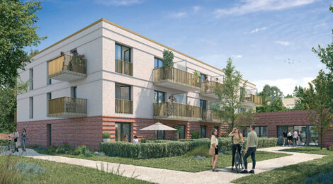 Programme immobilier neuf Novéa - Anzin  à proximité de l’Université (59410) - Référence : 15767
