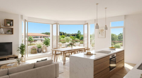 Programme immobilier neuf Zagartzea - Arbonne Bidart logements lumineux près des plages de Bidart (64210) - Référence : 17425