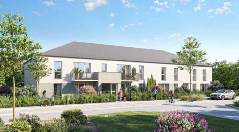 Programme immobilier neuf Les Jardins de la Tille - Arc-sur-Tille à quelques minutes de Dijon (21560) - Référence : 13893
