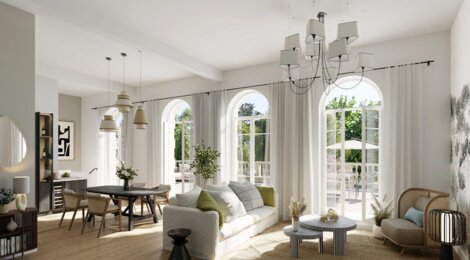 Programme immobilier neuf BELLE EPOQUE - Arcachon : appartements neufs du studio au 5 pièces proche Parc Mauresque (33120) - Référence : 18459