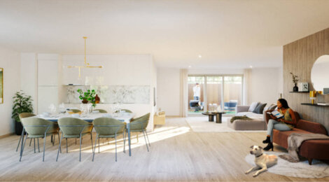 Programme immobilier neuf VILLA CAPELLA - Arcachon : Appartements T2–T4 avec terrasses, parking souterrain et ensoleillement optimal à 150 m de la basilique (33120) - Référence : 14273