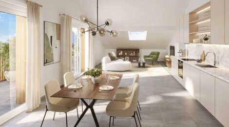 Programme immobilier neuf Saleve Parc 20% - Archamps vue sur le massif du Salève (74160) - Référence : 16037