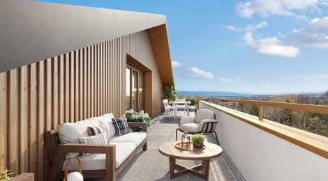 Programme immobilier neuf Saleve Parc 20% - Archamps vue sur le massif du Salève (74160) - Référence : 16037