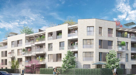 Programme immobilier neuf L'Eclat - Arcueil : appartements neufs face au Square de la Libération, luminosité et espaces verts (94110) - Référence : 15615