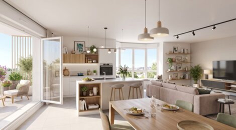 Programme immobilier neuf LES JARDINS GABRIEL - Arcueil Plateau-Kergomard proche de la ligne 14 (94110) - Référence : 18268