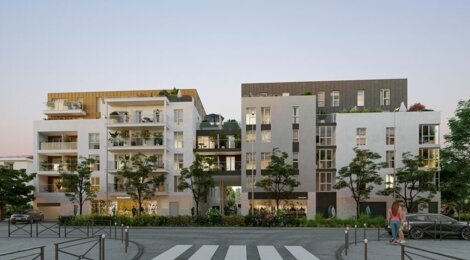 Programme immobilier neuf PASSAGE DE LUTECE - Argenteuil : appartements neufs du studio au 5 pièces à 14 min du Tram 2 (95100) - Référence : 14886
