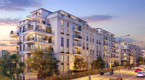 Programme immobilier neuf LES JARDINS BALZAC - Argenteuil : Appartements studio–T5 avec terrasses, jardins et parking sécurisé proche de la gare (95100) - Référence : 17144