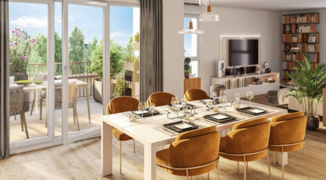 Programme immobilier neuf Residence Ebene - Armentières : Appartements studio–T4 avec terrasses, parking sécurisé et proximité centre-ville et lac (59280) - Référence : 14790