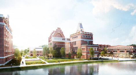 Programme immobilier neuf DOMAINE MOTTE CORDONNIER PINEL - Armentières : Appartements T1–T4 avec jardins, terrasses et charme historique en bord de Lys (59280) - Référence : 14201