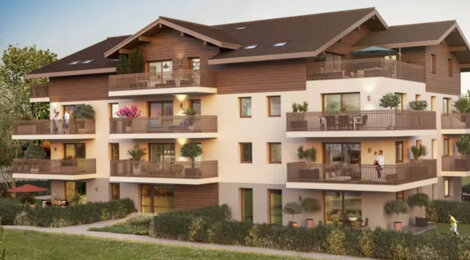 Programme immobilier neuf L'ARBOREA -Tranche 1 - Armoy entre lac Léman et stations de ski (74200) - Référence : 18249
