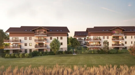 Programme immobilier neuf L'ARBOREA -Tranche 2 - Armoy proche de Thonon-les-Bains et de la Suisse (74200) - Référence : 18270