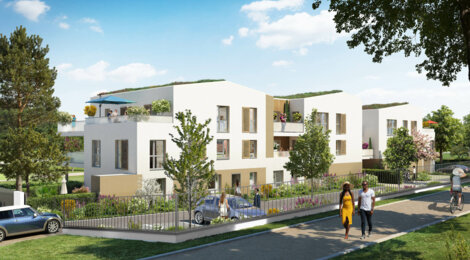 Programme immobilier neuf Le Clos du Marverand - Arnas : Appartements T2–T5 avec jardins, terrasses et parkings dans le quartier des Prés du Marverand (69400) - Référence : 4936