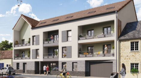 Programme immobilier neuf L’ ECRIN DU PARC - Arpajon face au parc Freising, à deux pas des berges de l’Orge (91290) - Référence : 16353