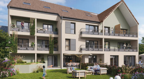 Programme immobilier neuf L’ ECRIN DU PARC - Arpajon face au parc Freising, à deux pas des berges de l’Orge (91290) - Référence : 16353