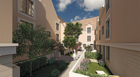 Programme immobilier neuf PLACE DU MARCHÉ - Arpajon hypercentre à deux pas des Halles (91290) - Référence : 16290