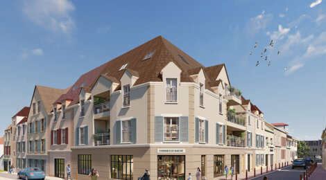 Programme immobilier neuf PLACE DU MARCHÉ - Arpajon hypercentre à deux pas des Halles (91290) - Référence : 16290