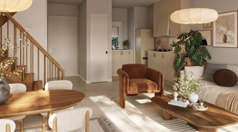Programme immobilier neuf GAIA (91) - Arpajon maisons à deux pas de la gare RER C (91290) - Référence : 16518