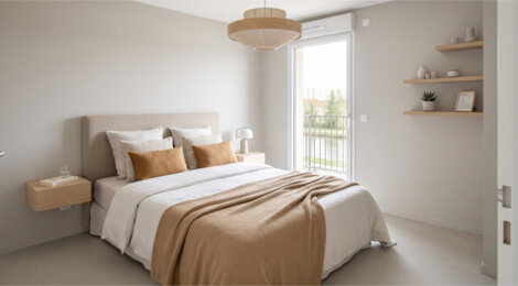 Programme immobilier neuf LES FONTINES - Arques : Appartements T2–T5 avec terrasses, vues canal et proximité Neufossé (62510) - Référence : 10873