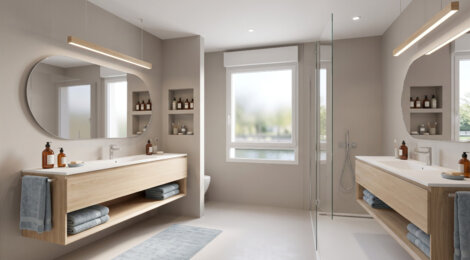 Programme immobilier neuf LES FONTINES - Arques : Appartements T2–T5 avec terrasses, vues canal et proximité Neufossé (62510) - Référence : 10873