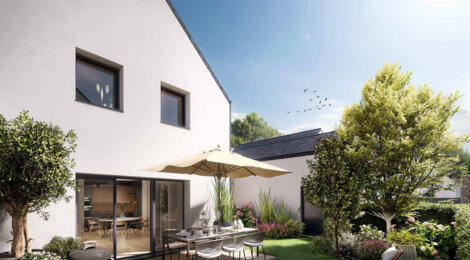Programme immobilier neuf Le Clos des saules - Arzon : Maisons T3–T5 avec terrasses, jardins privatifs et proximité cœur de ville (56640) - Référence : 12653