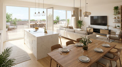Programme immobilier neuf Duo CCMI Eschbach - Aschbach cadre résidentiel proche Haguenau (67250) - Référence : 13908