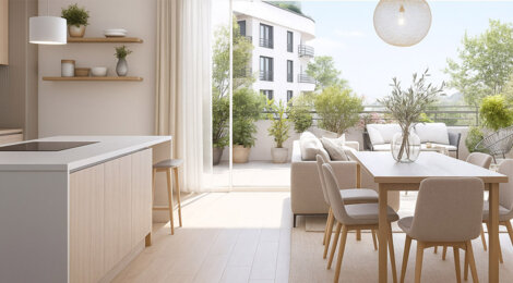 Programme immobilier neuf Alter Ego - Asnières-sur-Seine à proximité immédiate de La Défense (92600) - Référence : 16600