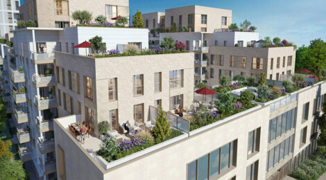 Programme immobilier neuf Les Portes de Seine - Asnières-sur-Seine appartements neufs à 7 min des Grésillons (92600) - Référence : 17264