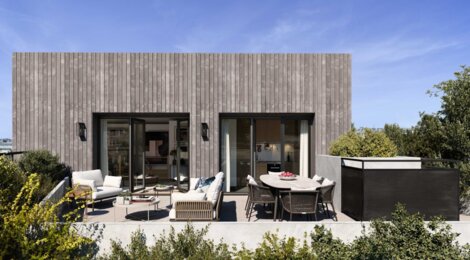 Programme immobilier neuf Les Terrasses Voltaire - Asnières-sur-Seine : appartements neufs T2–T5 à 750m du métro 13 Les Agnettes (92600) - Référence : 15826