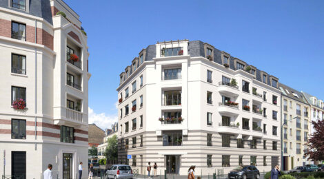 Programme immobilier neuf Villa des Arts II - Asnières-sur-Seine : Appartements studio–T4 avec balcons, terrasses et architecture Art Déco à 800m de la gare Les Agnettes (92600) - Référence : 6673