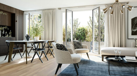 Programme immobilier neuf New Art - Asnières-sur-Seine résidence élégante à 5 kilomètres de Paris (92600) - Référence : 17671