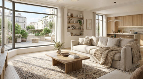 Programme immobilier neuf New Art - Asnières-sur-Seine résidence élégante à 5 kilomètres de Paris (92600) - Référence : 17671