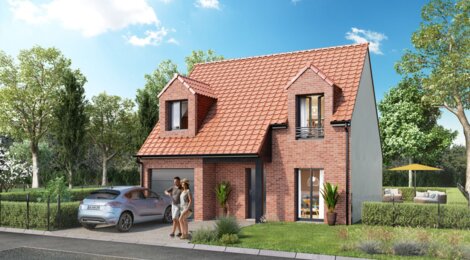 Programme immobilier neuf L'ECRIN DE TEGIA ATHIES - Athies : Villas T4–T5 avec jardins, garages et RT2012 proche d’Arras
Descriptif : (62223) - Référence : 13888