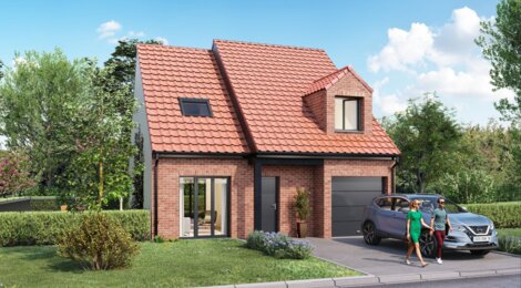 Programme immobilier neuf L'ECRIN DE TEGIA ATHIES - Athies : Villas T4–T5 avec jardins, garages et RT2012 proche d’Arras
Descriptif : (62223) - Référence : 13888