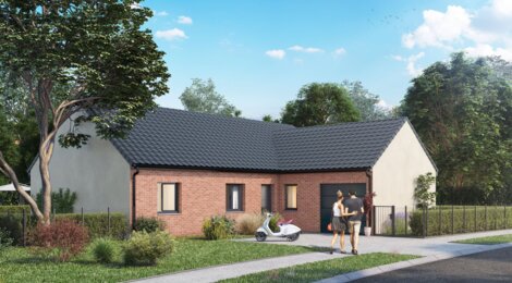 Programme immobilier neuf L'ECRIN DE TEGIA ATHIES - Athies : Villas T4–T5 avec jardins, garages et RT2012 proche d’Arras
Descriptif : (62223) - Référence : 13888