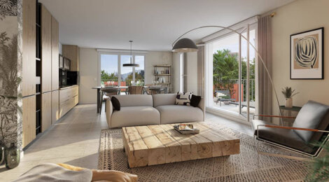 Programme immobilier neuf LES ECOLINES - Aubagne : appartements neufs du studio au 5 pièces à 1,5 km du centre-ville (13400) - Référence : 14423