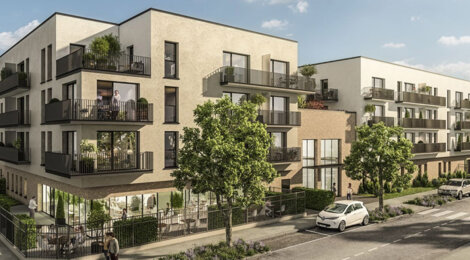 Programme immobilier neuf Reflets de Seine LMNP (78) - Aubergenville résidence seniors proche gare (78410) - Référence : 16376